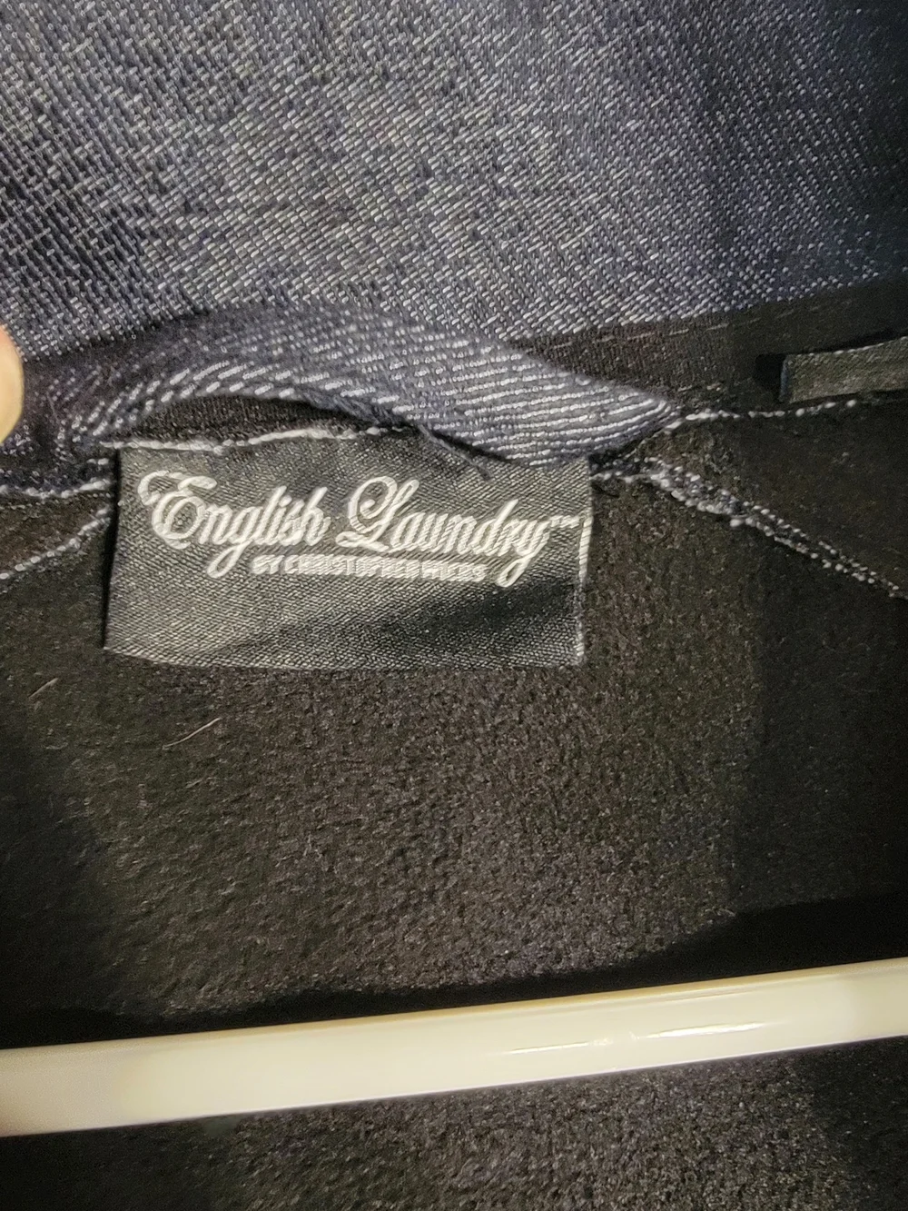English Laundry Men's Navy Field Jacket